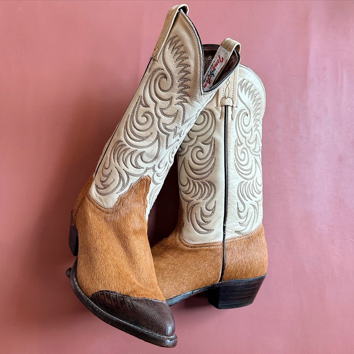 Pony hair hotsell cowboy boots